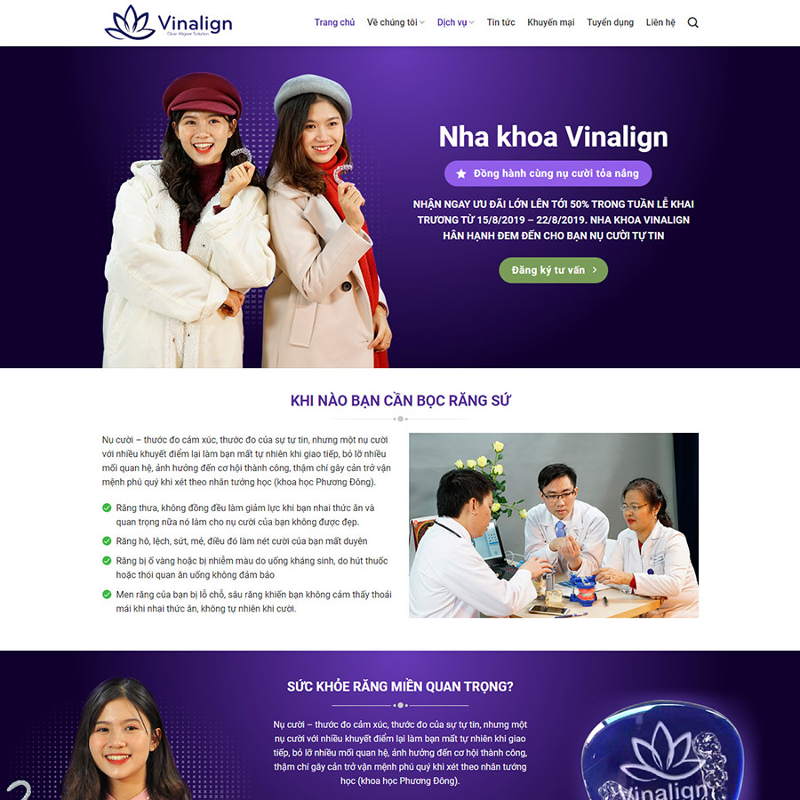 Theme wordpress nha khoa 01